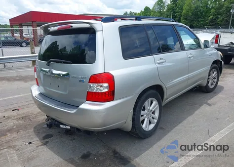 2007 Toyota Highlander Hybrid Limited V6 from USA, damaged, VIN JTEDW21A370020364